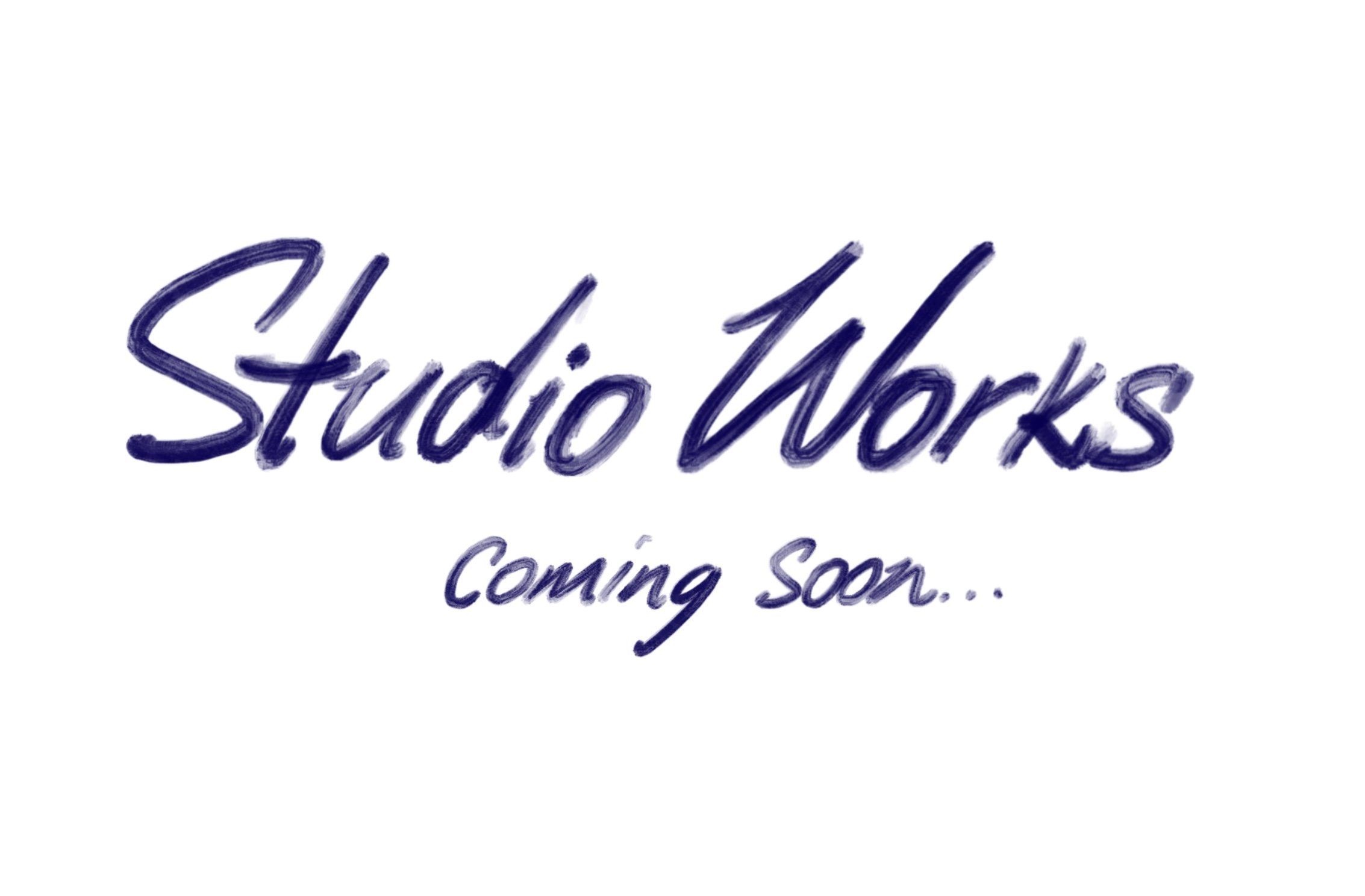 Studio works coming soon